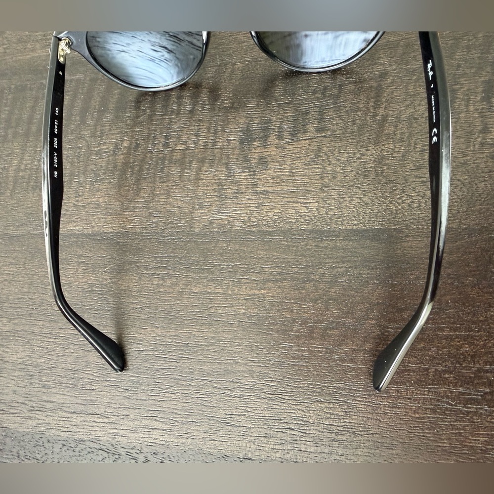 Ray-Ban Black Frames With Pink Gradient Lenses - image 4